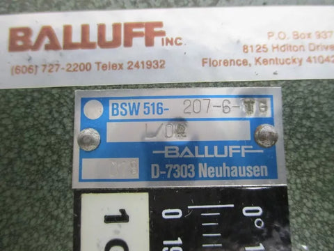 BALLUFF BSW-516-207-6-T6-L/04