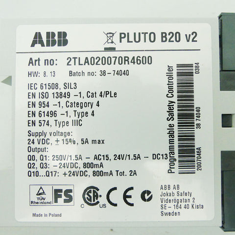 ABB 2TLA020070R4600