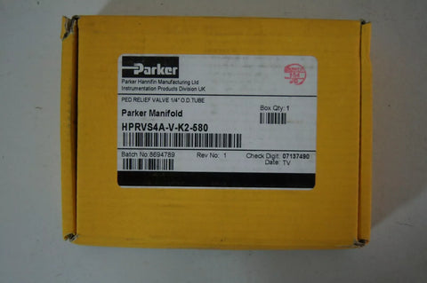 Parker HPRV S4A-V-K2-580