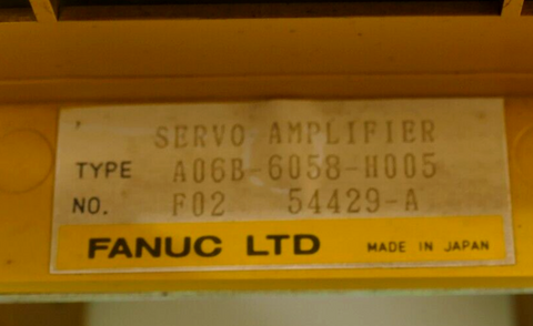 FANUC A06B-6058-H005