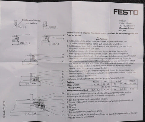 FESTO ESS-30-SF