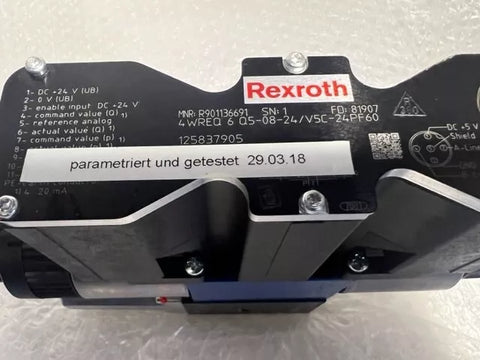 REXROTH 4WREQ 6 Q5-08-24/V5C-24PF60