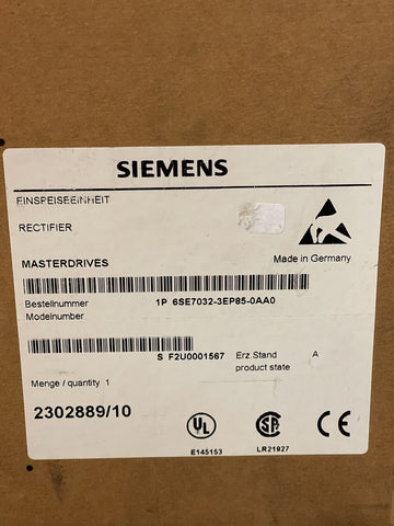 Siemens  6SE7032-3EP85-0AA0