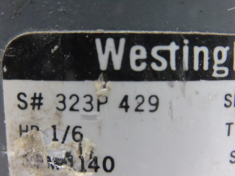 Westinghouse 323P 429