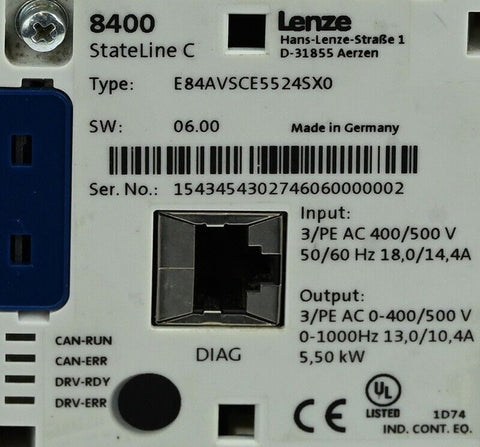 LENZE E84AVSCE5524SX0