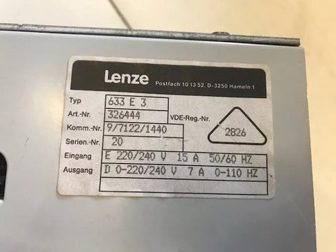 LENZE  633 E 3