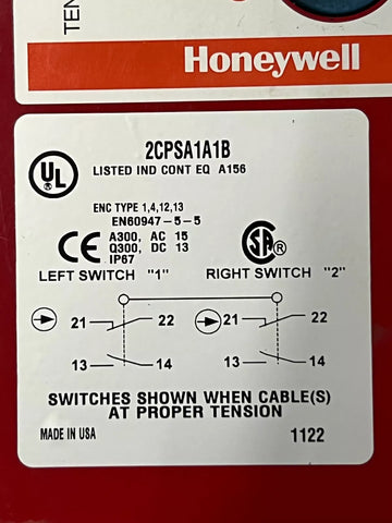 HONEYWELL 2CPSA1A1B