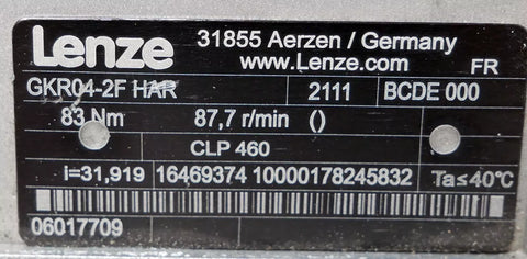 Lenze GKR04-2F