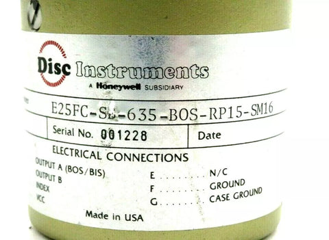 HONEYWELL E25FC-SB-635-BOS-RP15-SM16