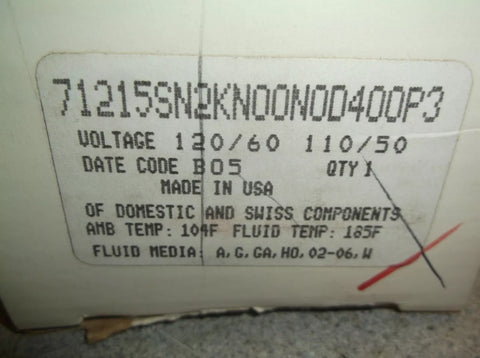 HONEYWELL 71215SN2KN00N0D400P3