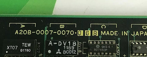 Fanuc A20B-0007-0070