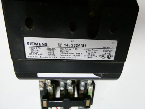 Siemens 14JG32AF81