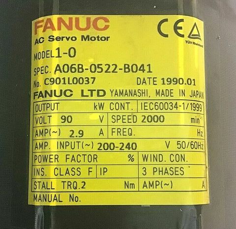 Fanuc A06B-0522-B041