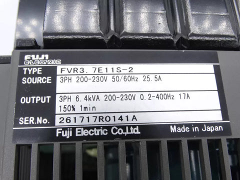 FUJI ELECTRIC FVR3.7E11S-2