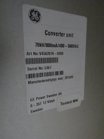 General Electric V4562076-0200