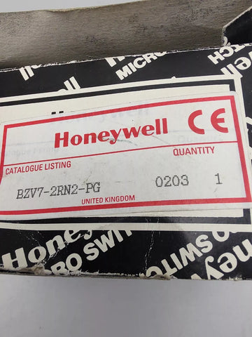 HONEYWELL BZV7-2RN2-PG