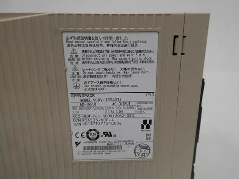 Yaskawa SGDV-120A21A