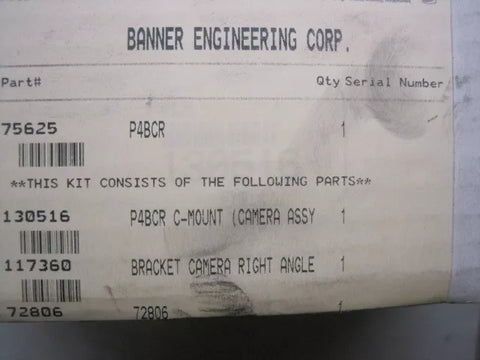 BANNER ENGINEERIN P4BCR