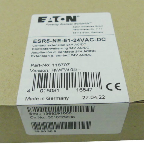 EATON ESR5-NE-51-24VAC-DC