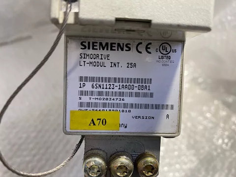 SIEMENS 6SN1123-1AA00-0BA1 + 6SN1118-0AD11-0AA1