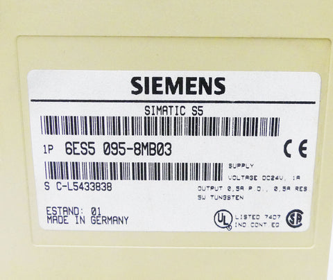 SIEMENS 6ES5095-8MB03