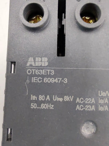 ABB OT63ET3