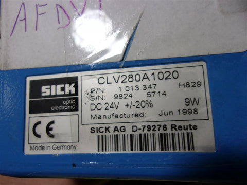 SICK CLV280A1020