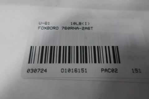 Foxboro 760RNA-2A6T