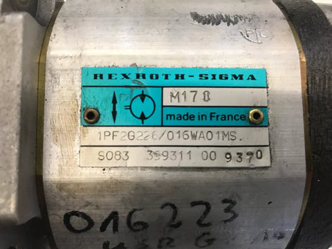 REXROTH 1PF2G226/016WA01MS