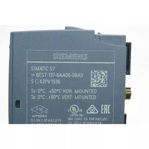 SIEMENS 6ES7137-6AA00-0BA0