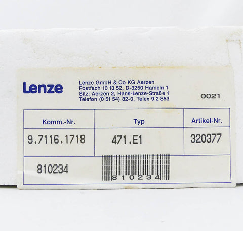 LENZE 471-E-1