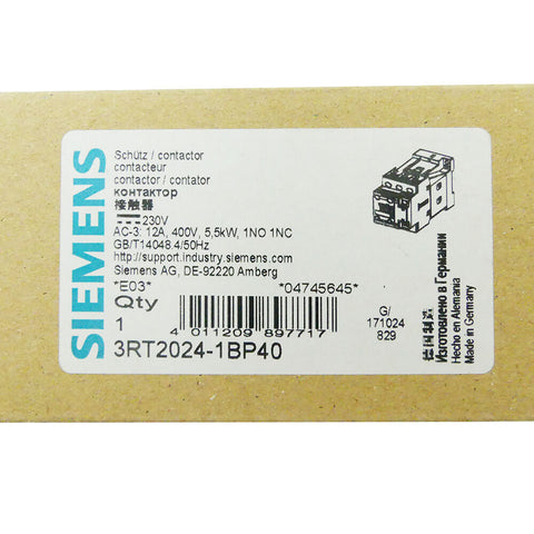 SIEMENS 3RT2024-1BP40