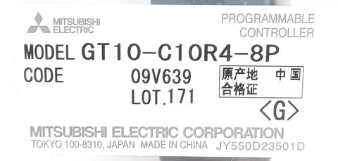 MITSUBISHI GT10-C10R4-8P