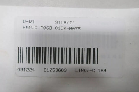 FANUC A06B-0152-B075