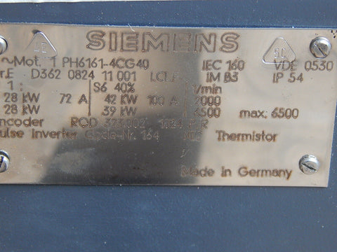 SIEMENS 1PH6161-4CG40