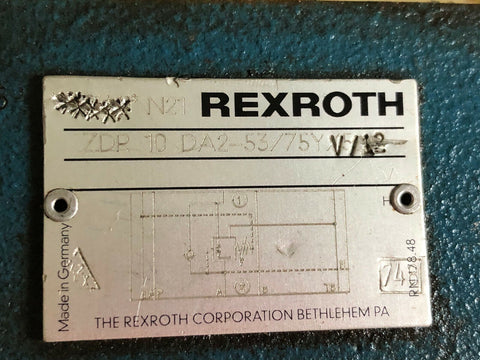 REXROTH  ZDR 10 DA2-53/75Y V/12