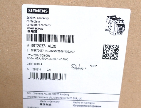 Siemens 3RT2037-1AL20