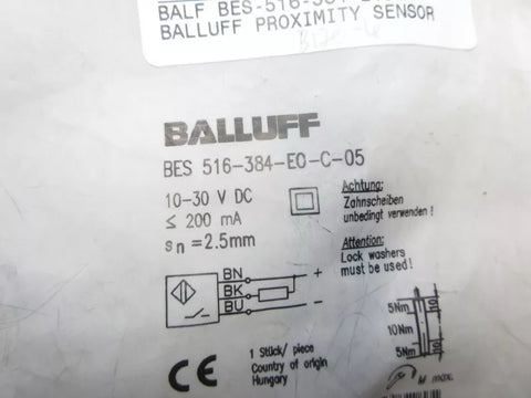 BALLUFF BES516-384-EO-C-05