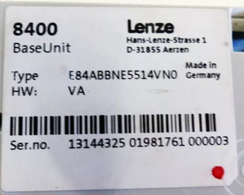 Lenze E84ABBNE5514VN0