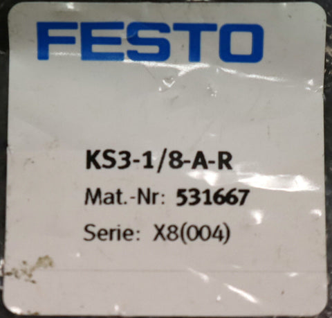 FESTO KS3-1/8-A-R