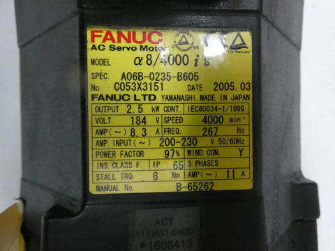 FANUC A06B-0235-B605