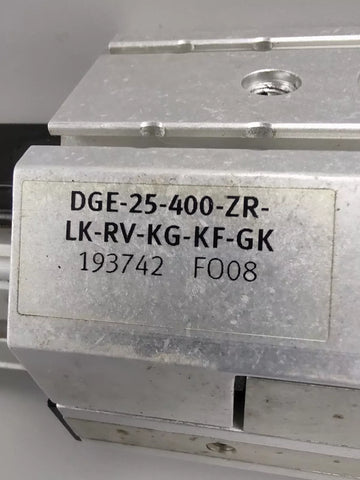 FESTO DGE-25-400-ZR-LK-RV-KG-KF-GK