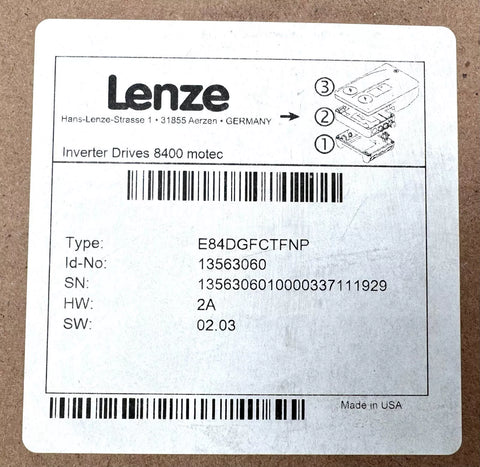 Lenze E84DGFCTFNP