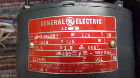 GENERAL ELECTRIC 5KH43MG283