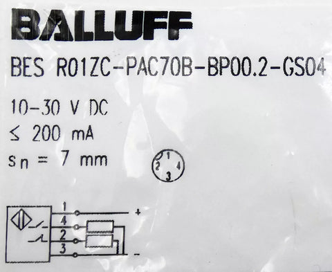 BALLUFF BES R01ZC-PAC70B-BP00.2-GS04