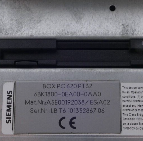 Siemens 6BK1800-0EA00-0AA0