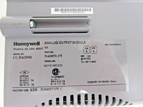 Honeywell CC-PAON01