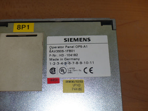 SIEMENS 6AV3505-1FB01