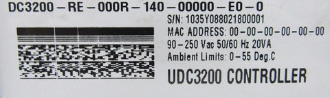 HONEYWELL DC3200-RE-000R-140-00000-E0-0