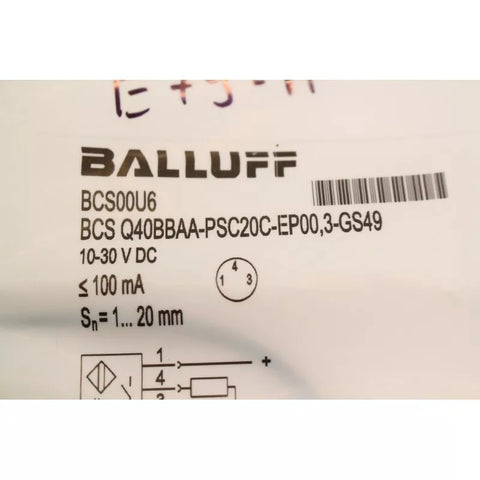 BALLUFF BCS Q40BBAA-PSC20C-EP00,3-GS49